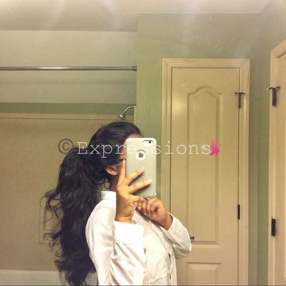 Human Hair Blend Wig Lace Front - Picture 5 of 5